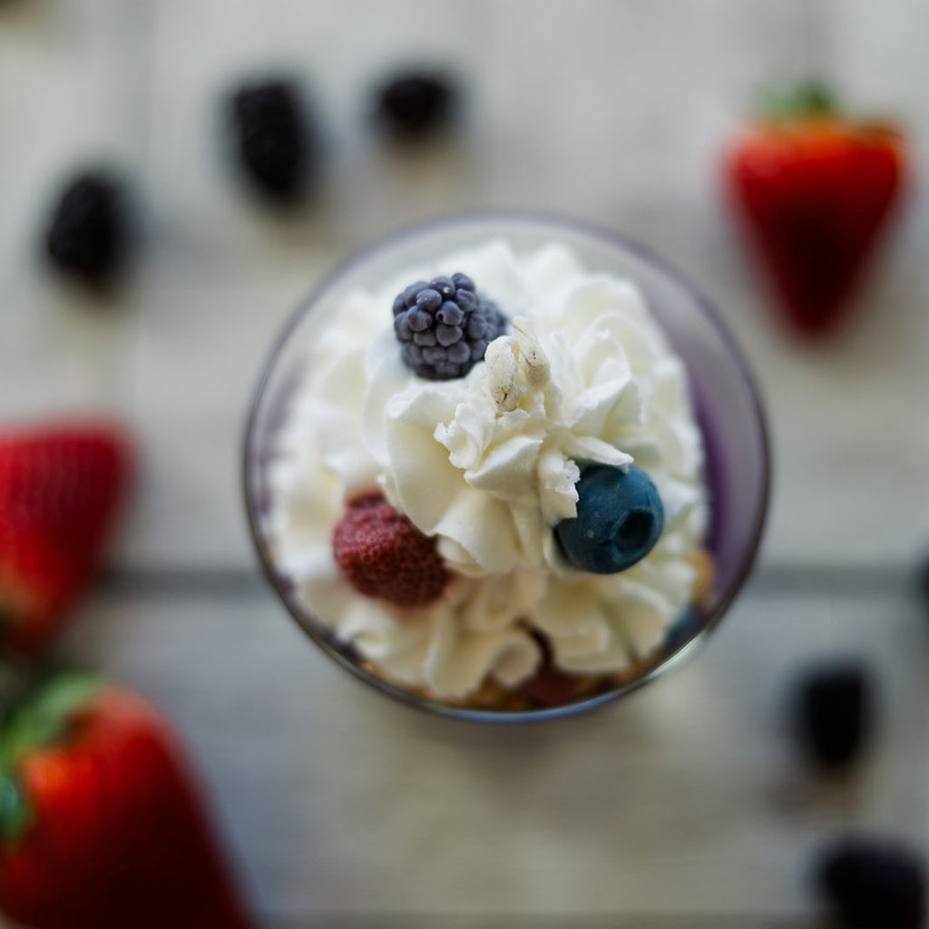 Forest Berry Crumble Dessert Candle