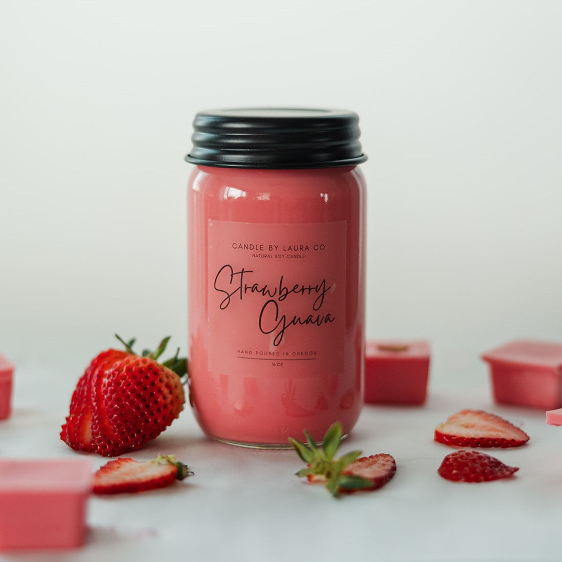 Strawberry Guava Soy Jar
