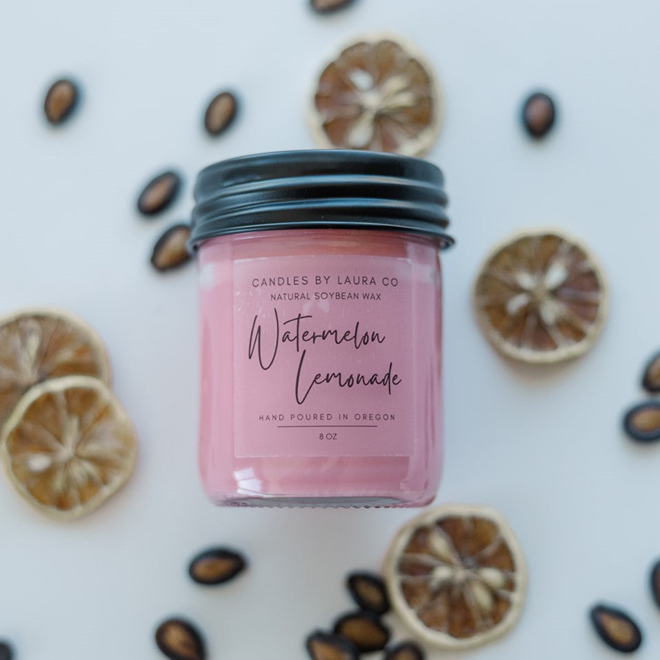 Watermelon Lemonade Soy Candle