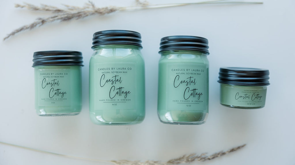 Coastal Cottage Soy Jar