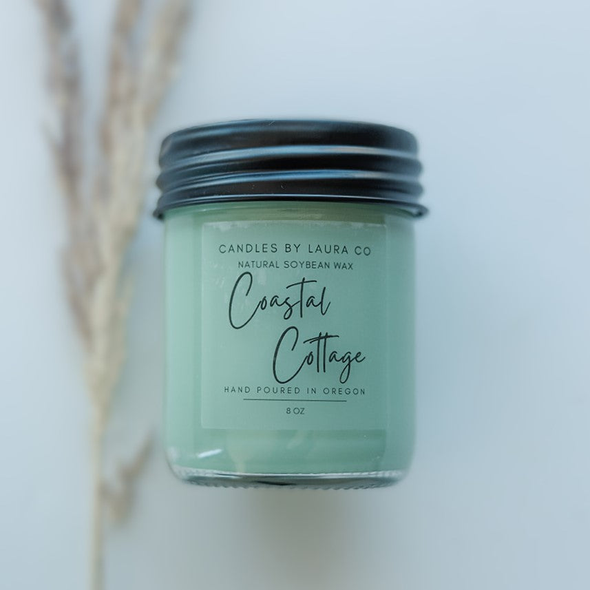 Coastal Cottage Soy Jar