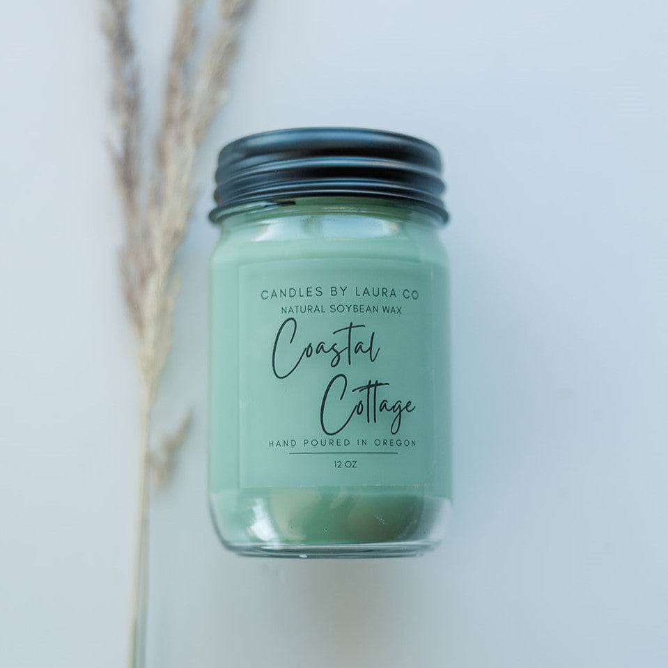 Coastal Cottage Soy Jar