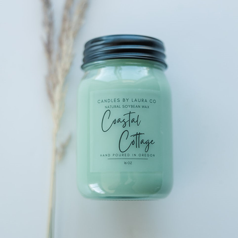 Coastal Cottage Soy Jar