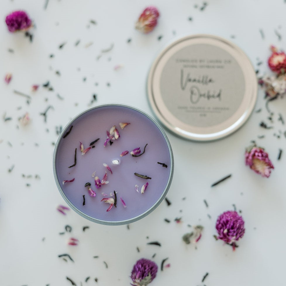 Vanilla Orchid Gift Tin