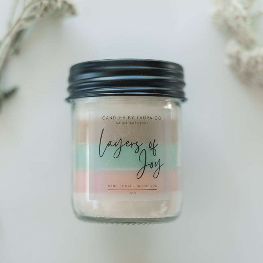 Layers of Joy Soy Candles