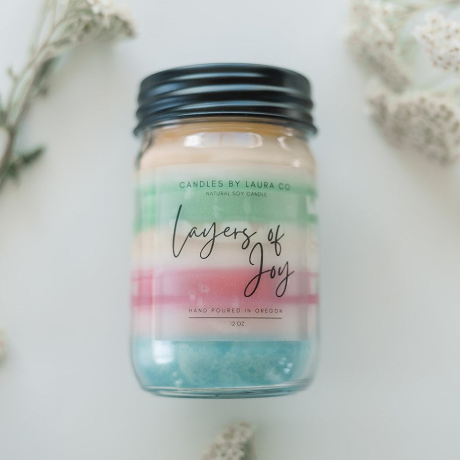 Layers of Joy Soy Candles