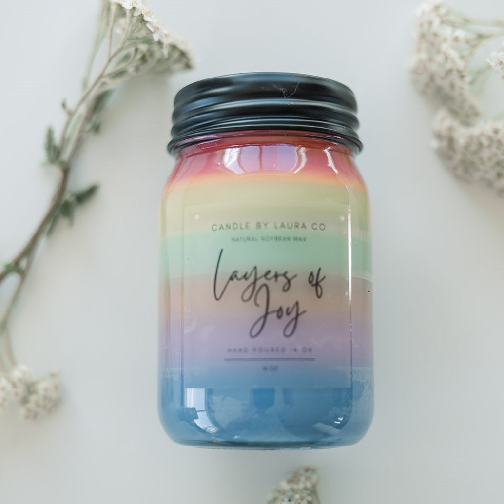 Layers of Joy Soy Candles
