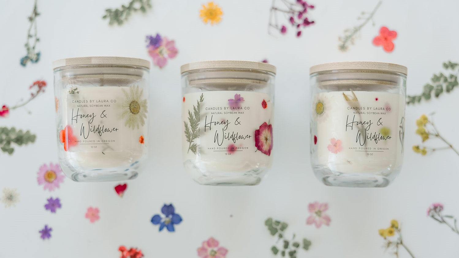 Pressed Summer Floral Soy