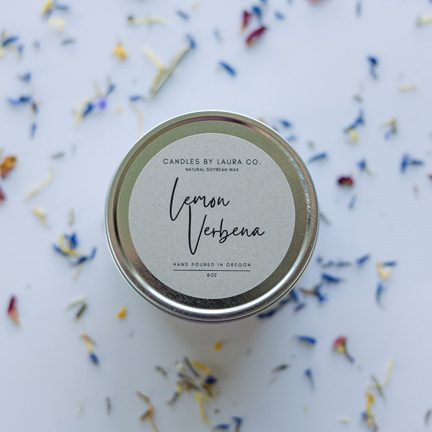Lemon Verbena Soy Gift Tin