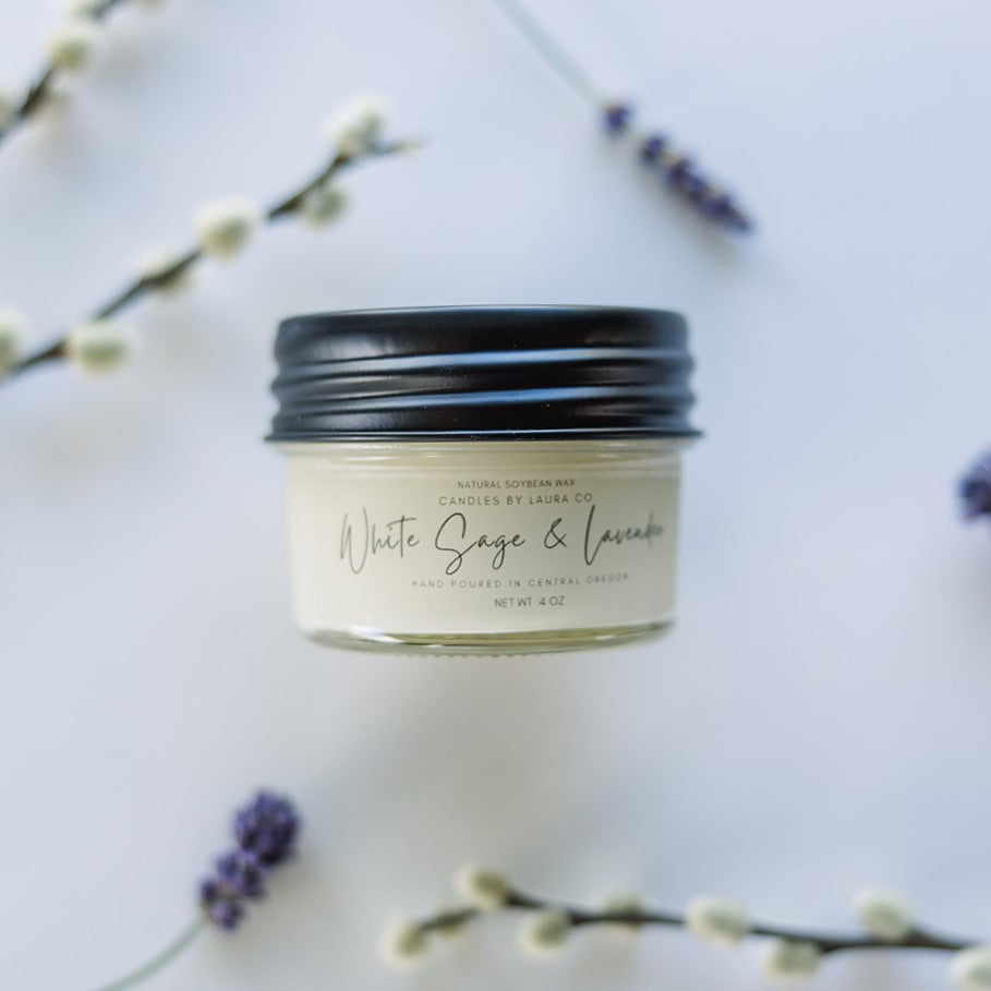 White Sage and Lavender Soy