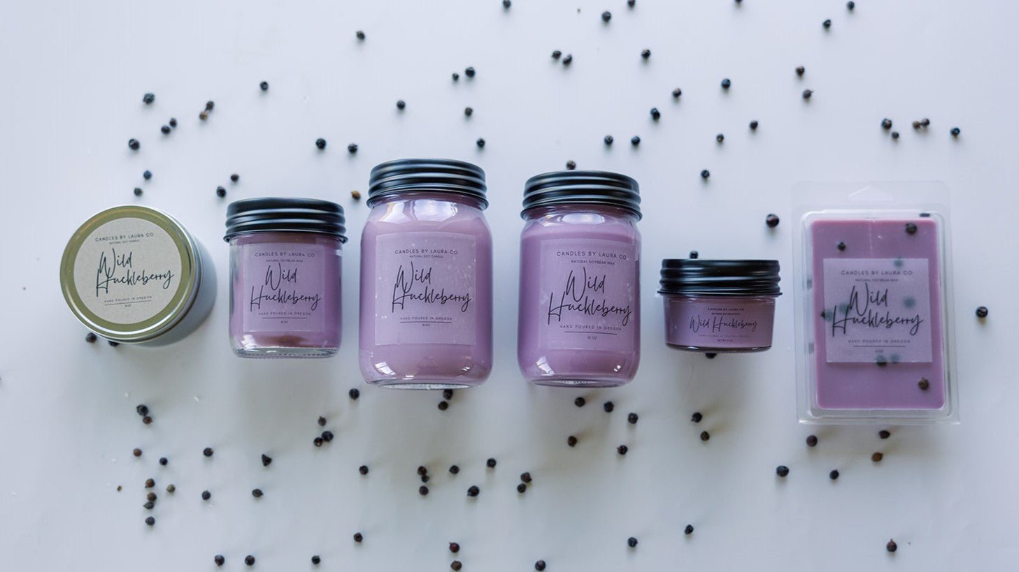 Wild Huckleberry Soy Candle