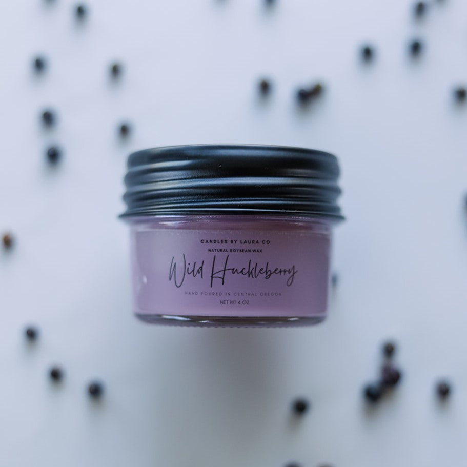 Wild Huckleberry Soy Jar Candle