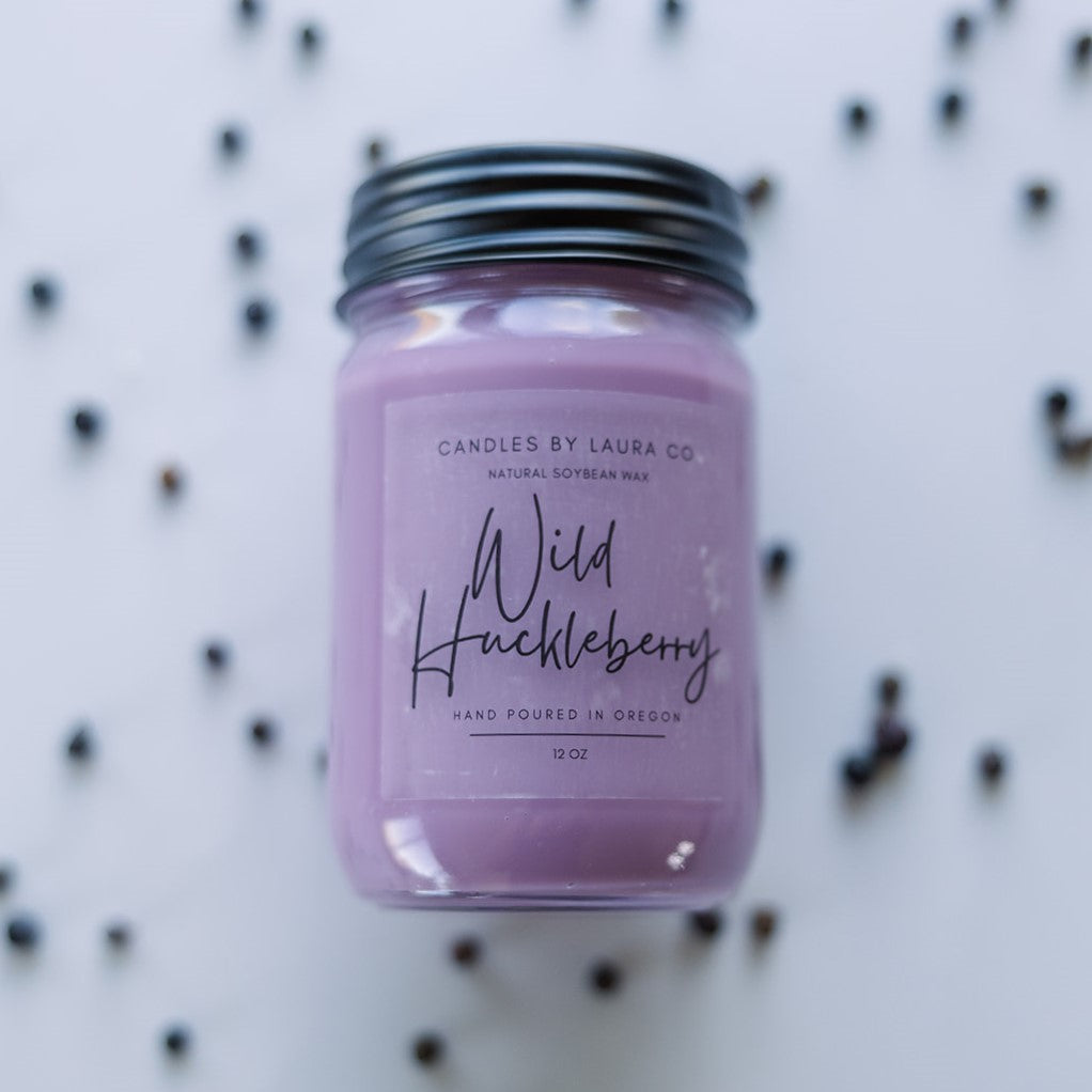 Wild Huckleberry Soy Jar Candle