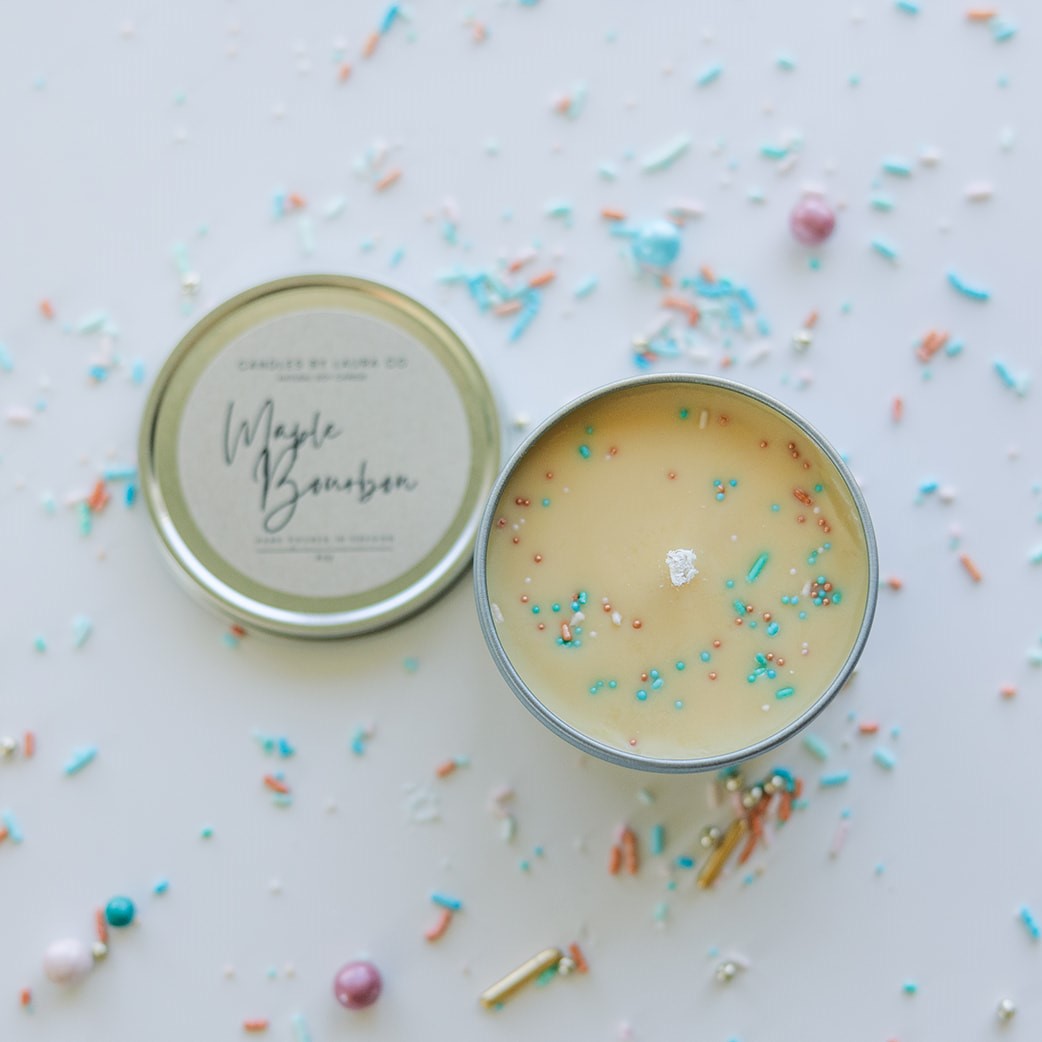 Maple Bourbon Soy Jar Candle