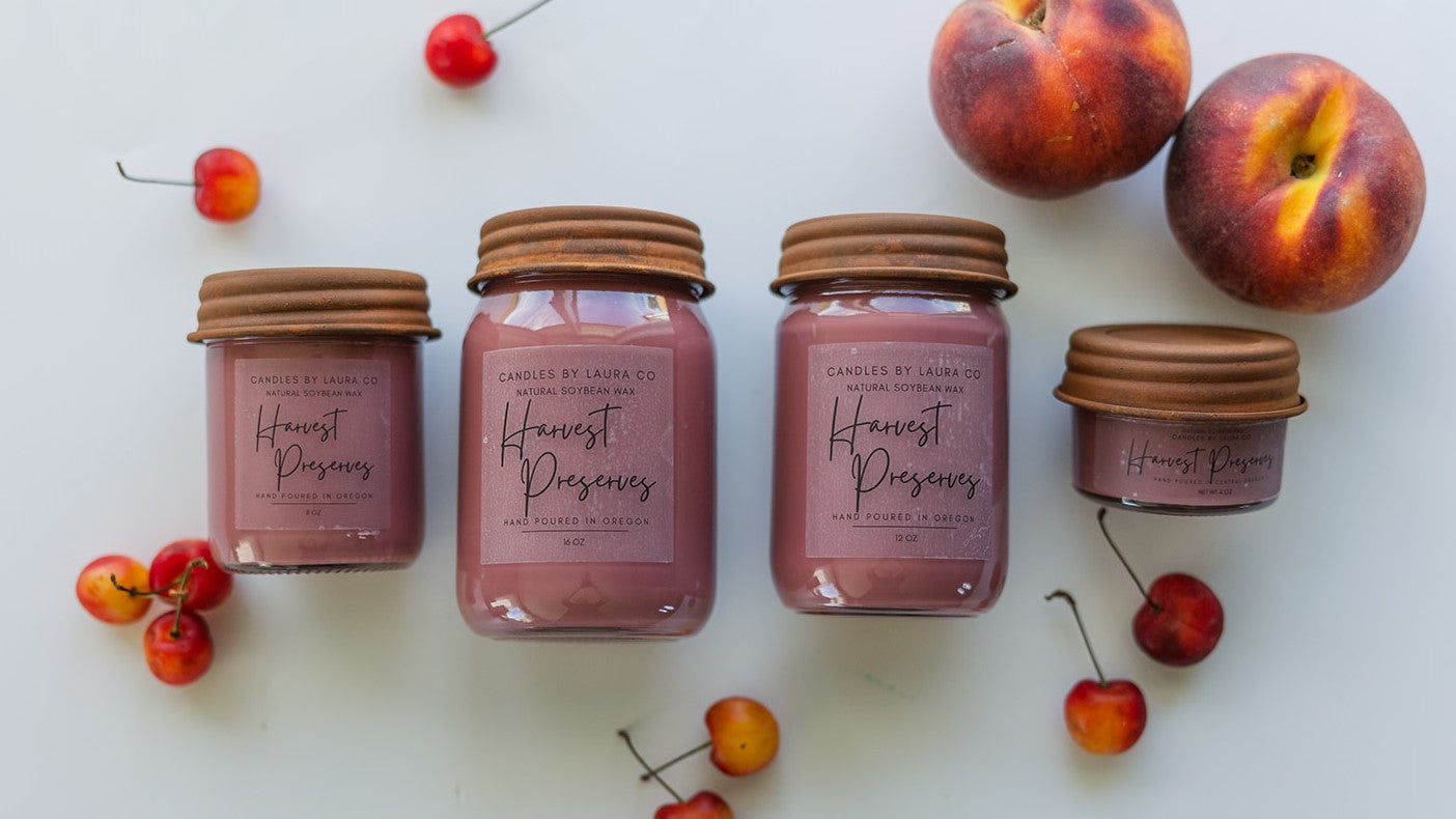 Harvest Preserves Jar Candle