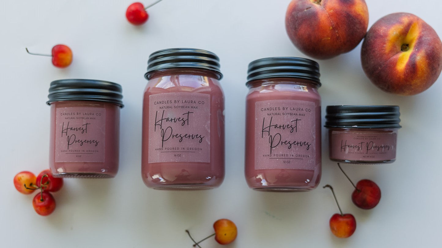Harvest Preserves Jar Candle