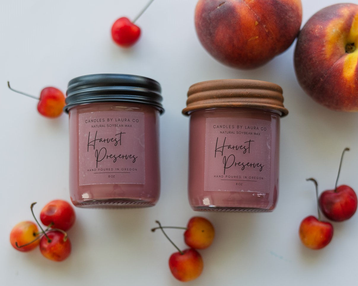 Harvest Preserves Jar Candle