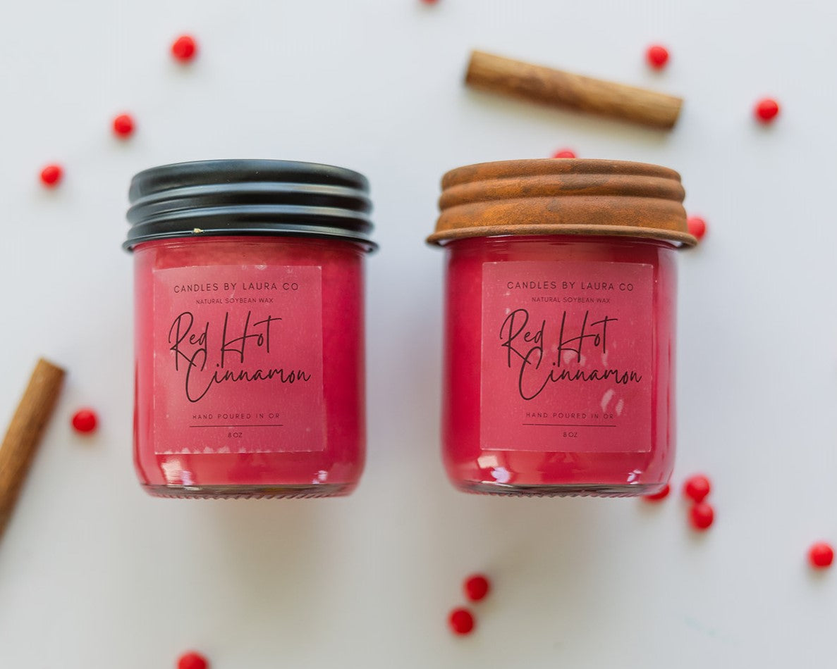 Red Hot Cinnamon Soy Jar