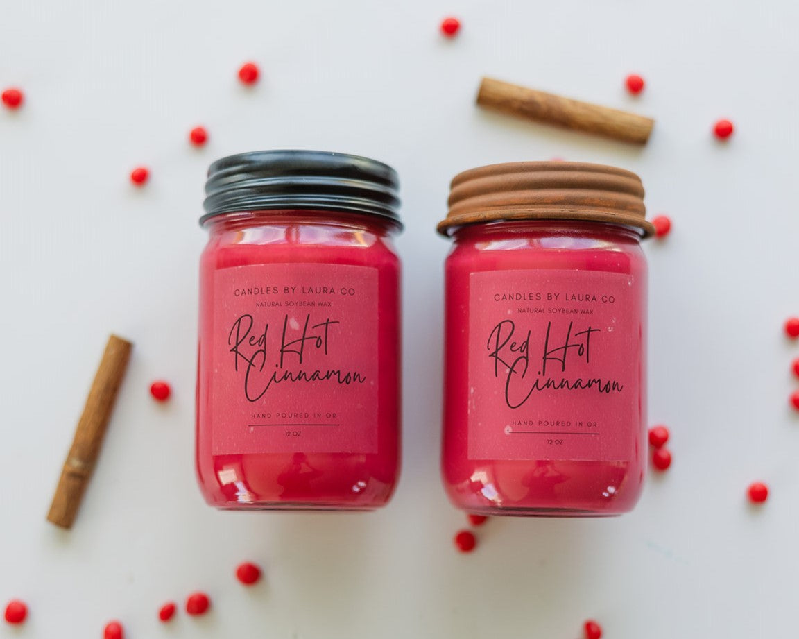 Red Hot Cinnamon Soy Jar