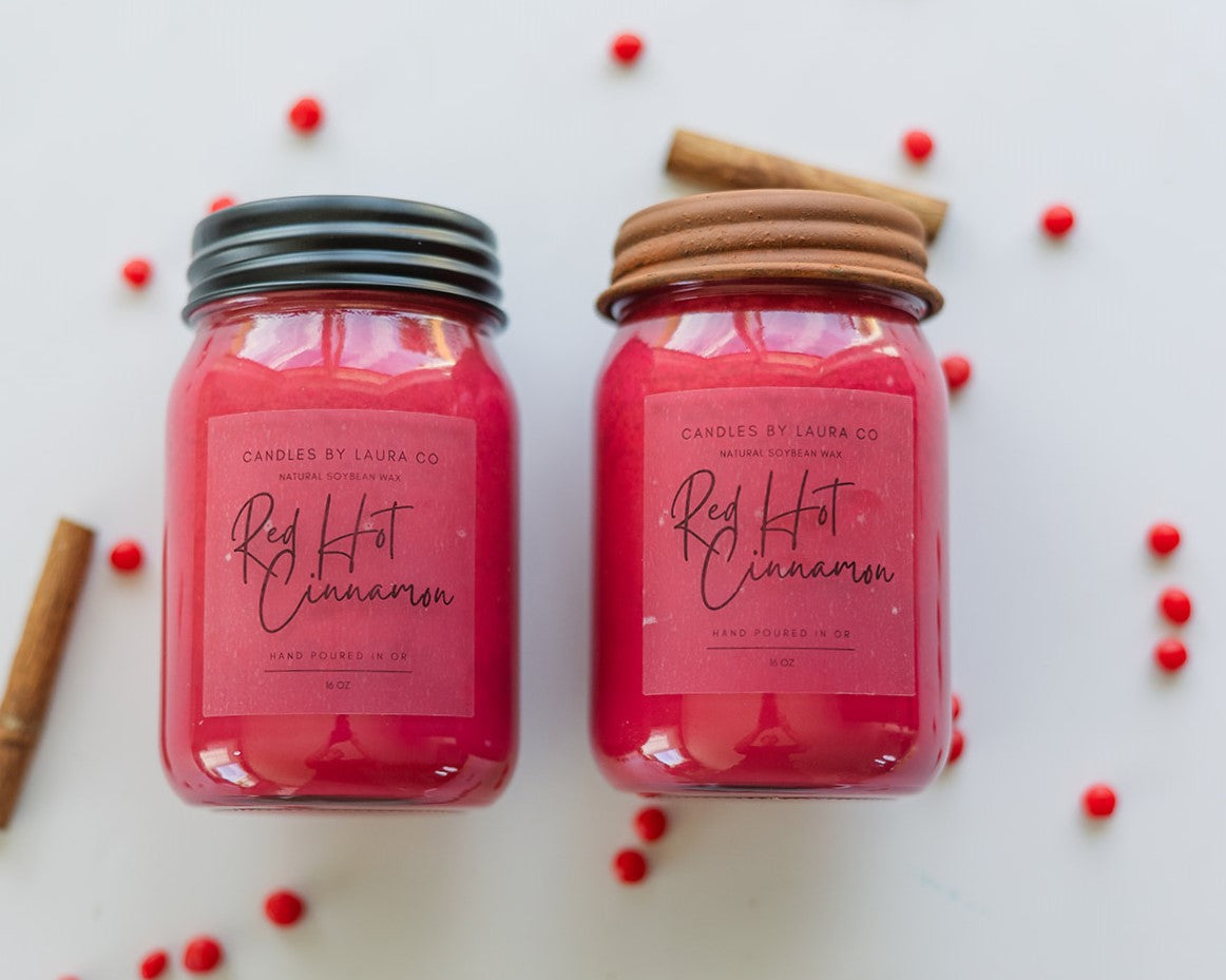 Red Hot Cinnamon Soy Jar