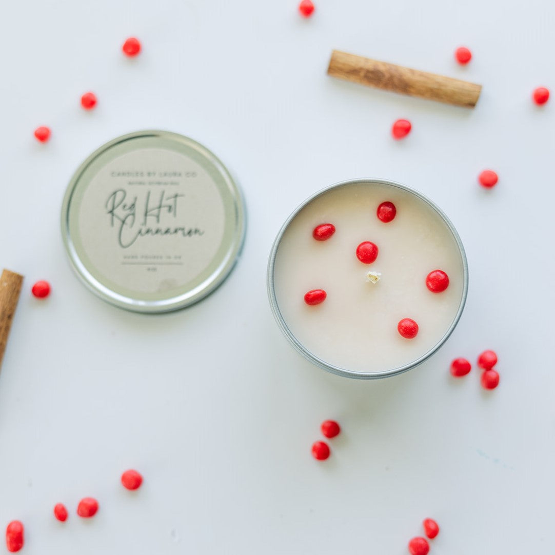 Red Hot Cinnamon Soy Jar