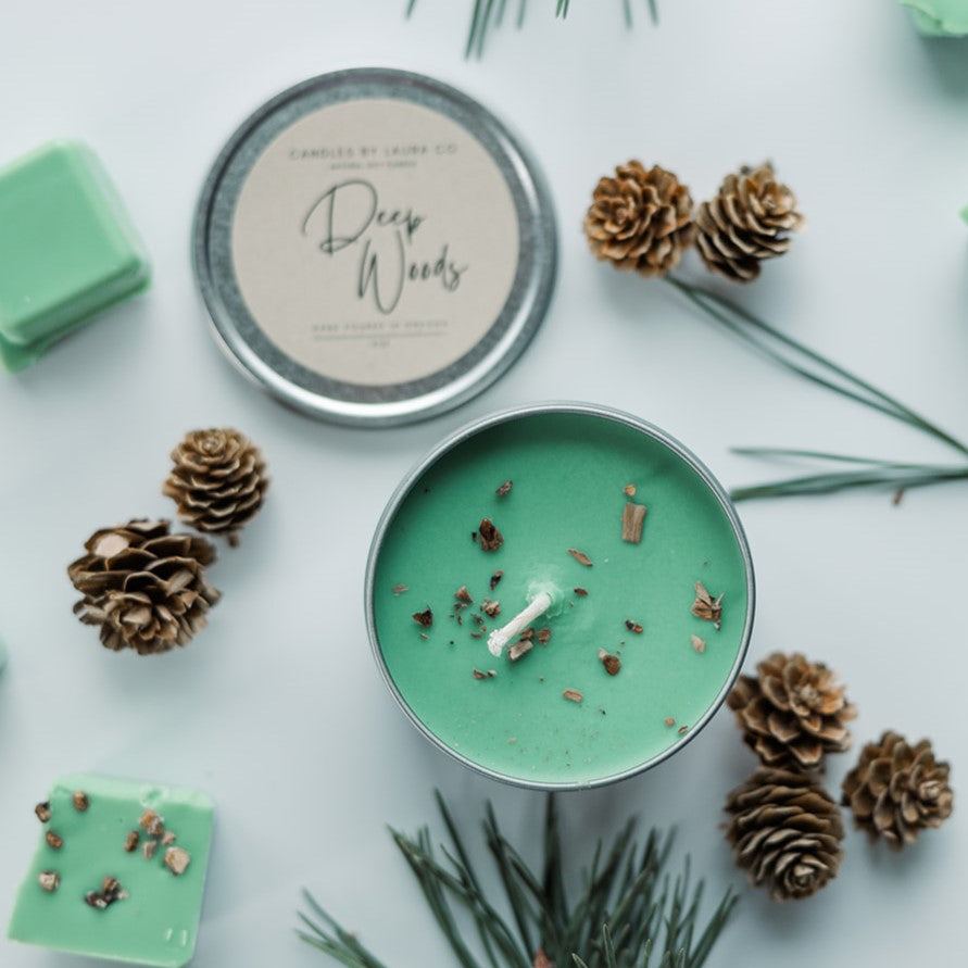 Deep Woods Soy Gift Tin – 8 oz