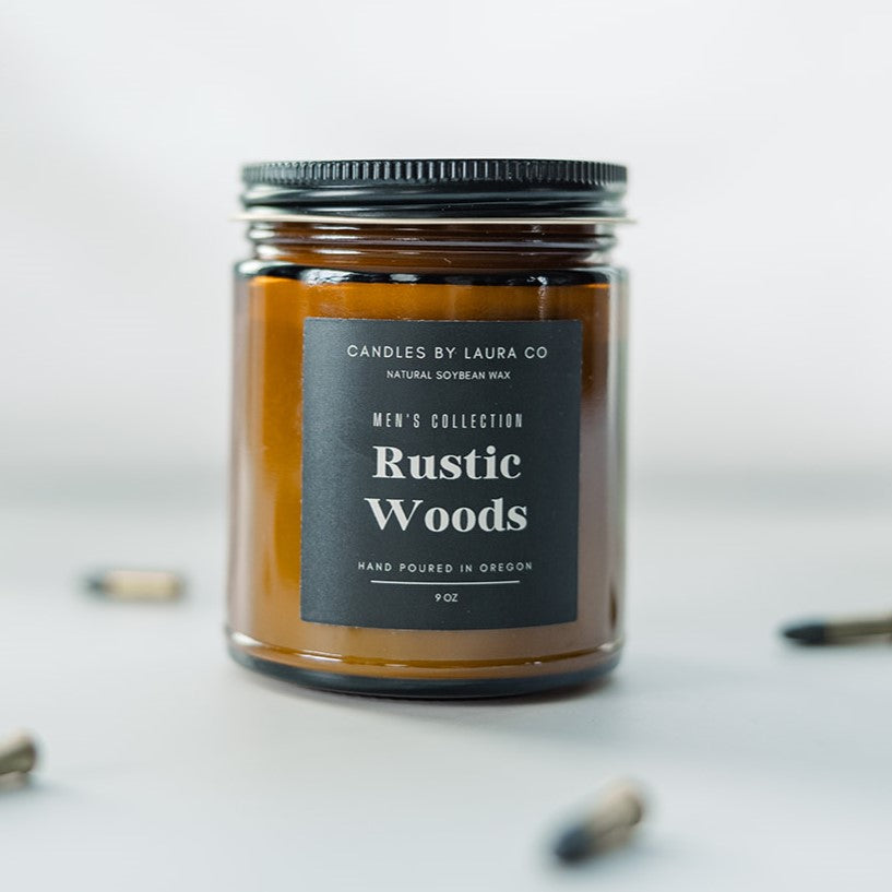 Men's Collection Amber Soy Jar