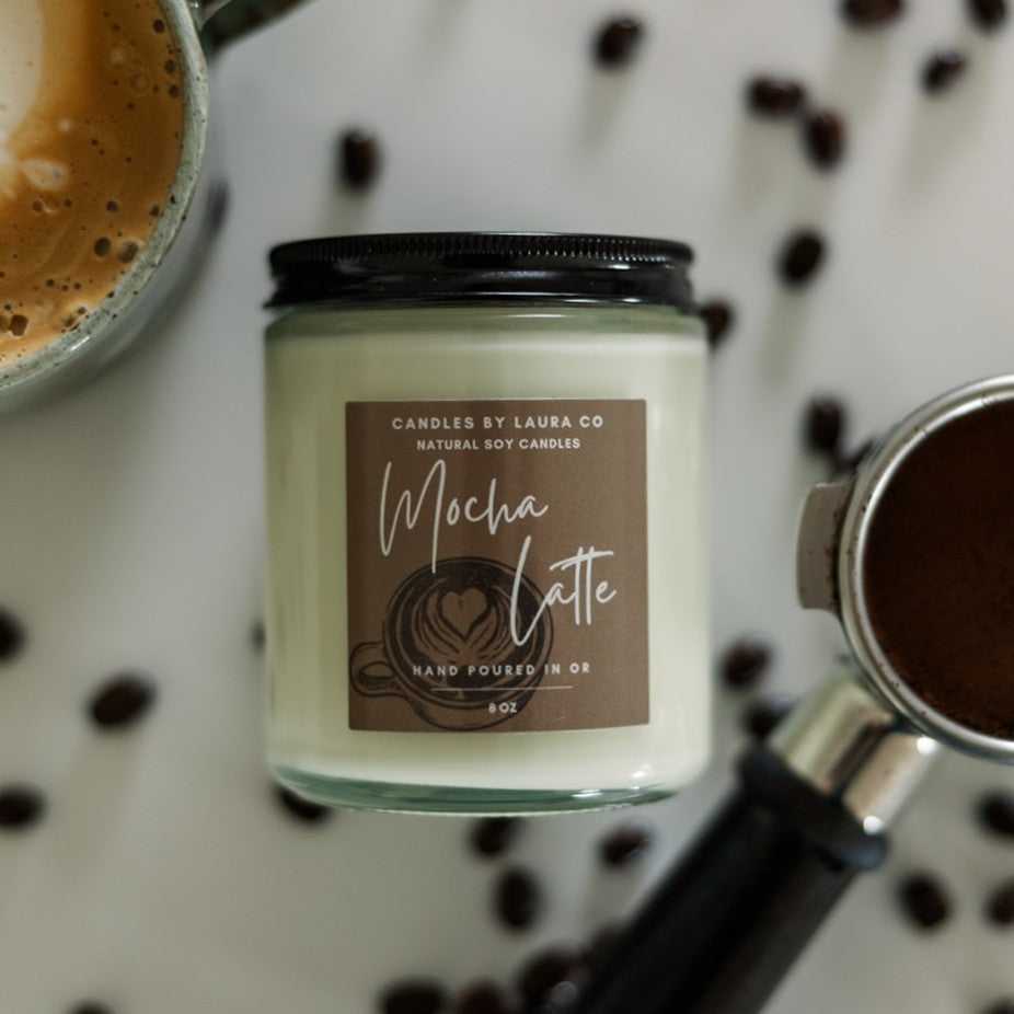 Coffee Collection Soy Jar