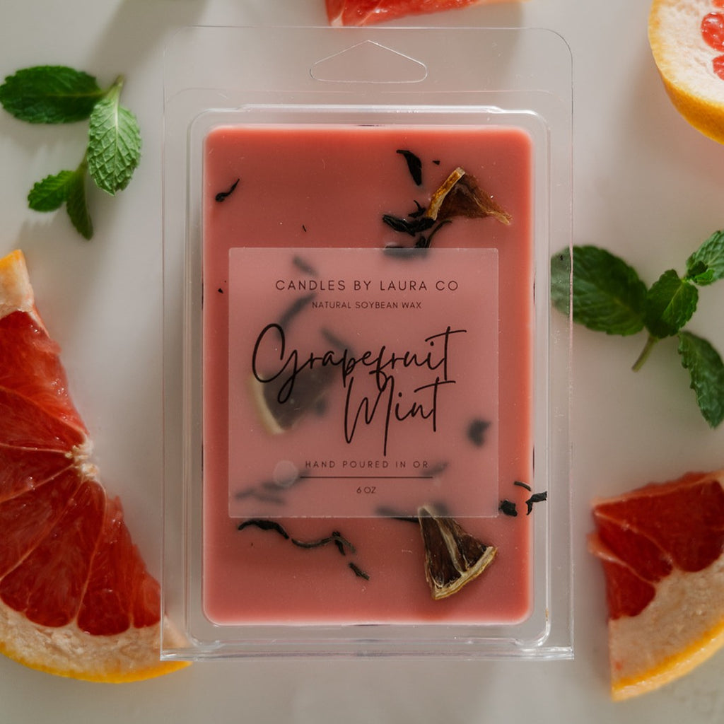 Grapefruit Mint Wax Melt – 6 oz