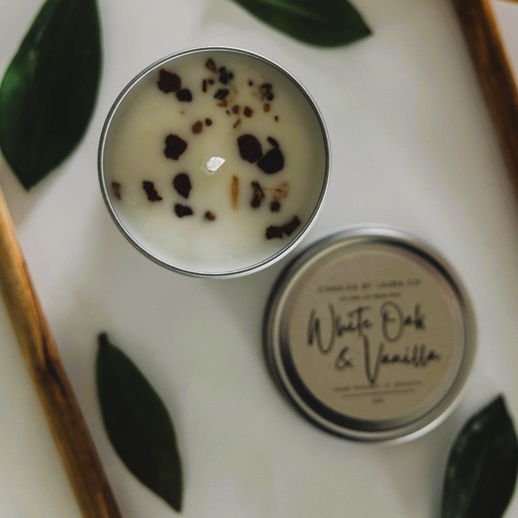 White Oak & Vanilla Gift Tin