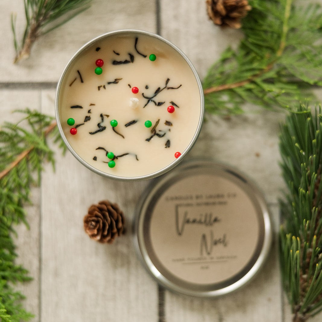 Vanilla Noel Soy Jar Candle