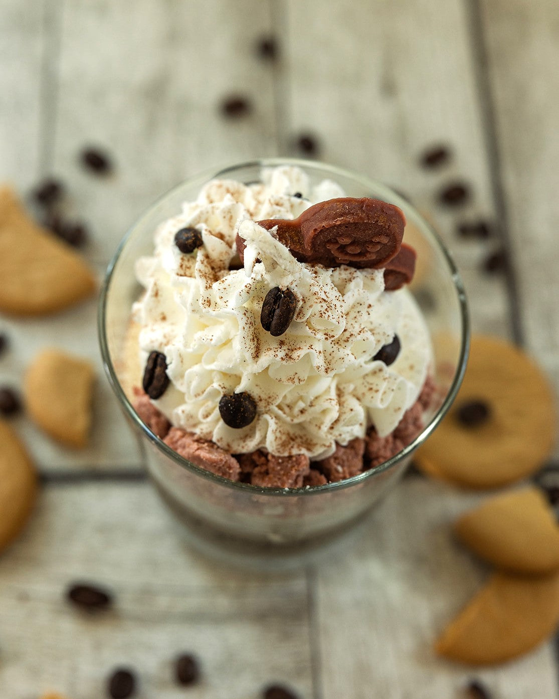 Spiced Gingerbread Latte Dessert Candle