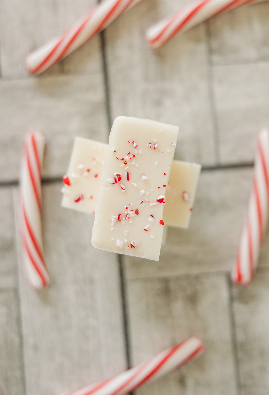 Candy Cane Candle