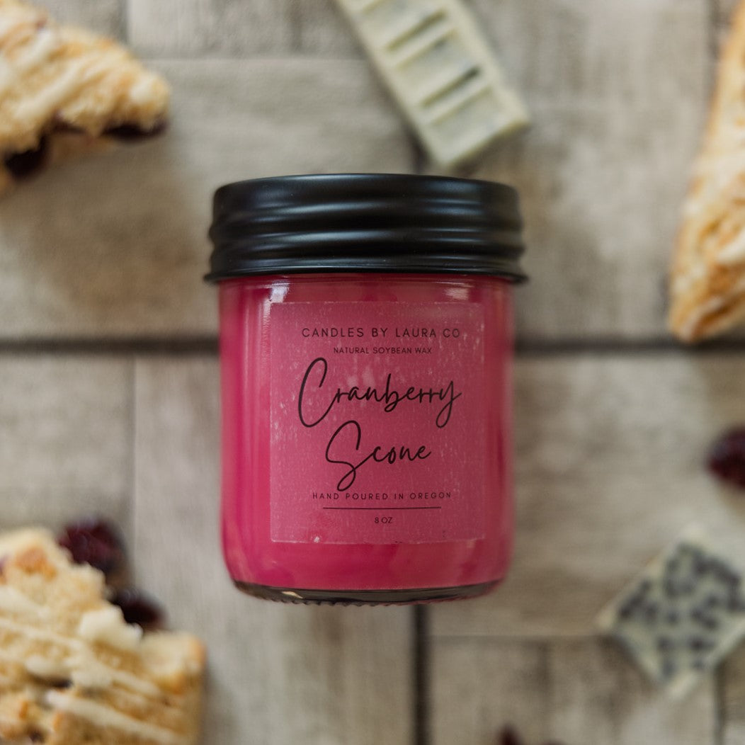 Cranberry Scone Soy Jar Candle