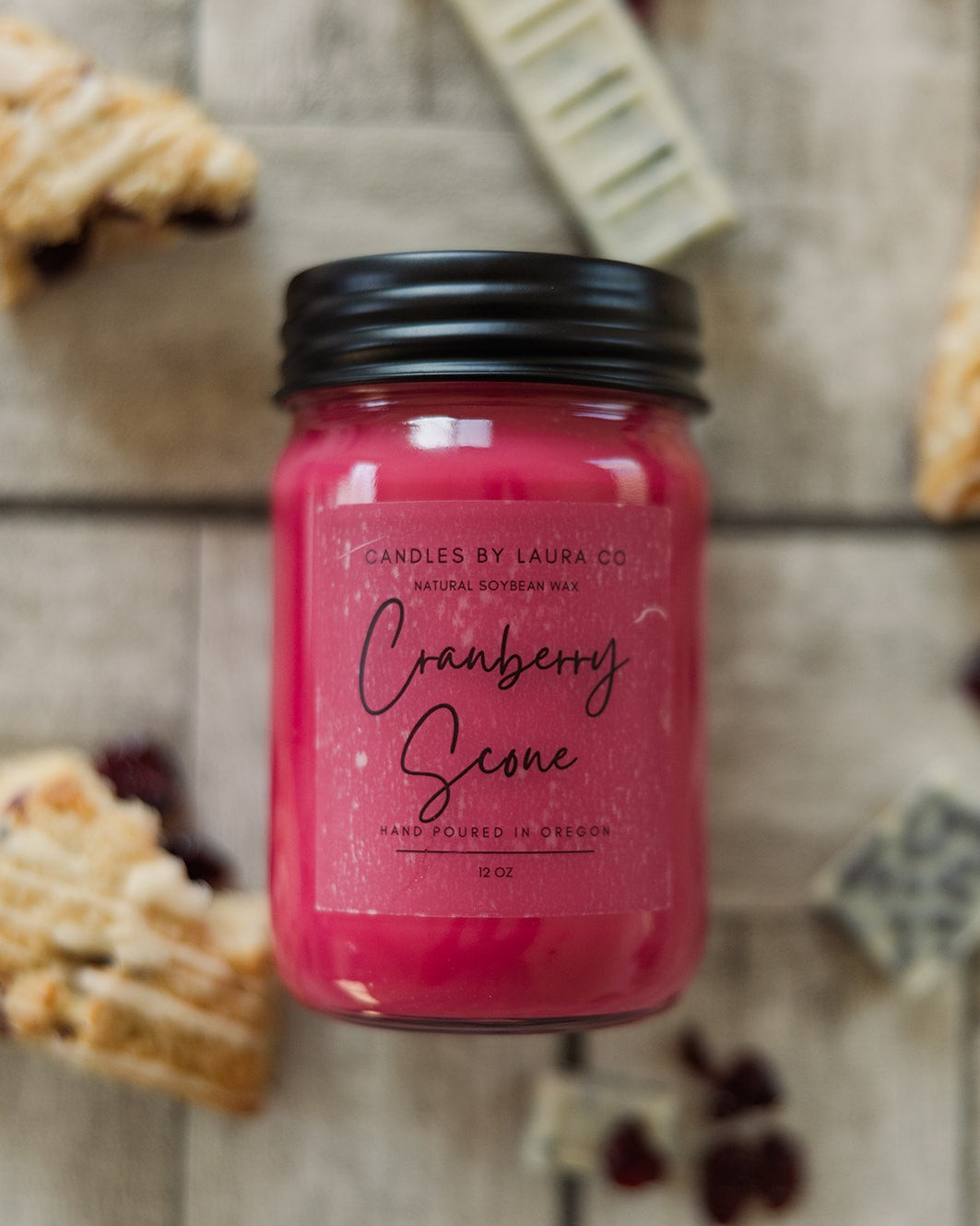 Cranberry Scone Soy Jar Candle
