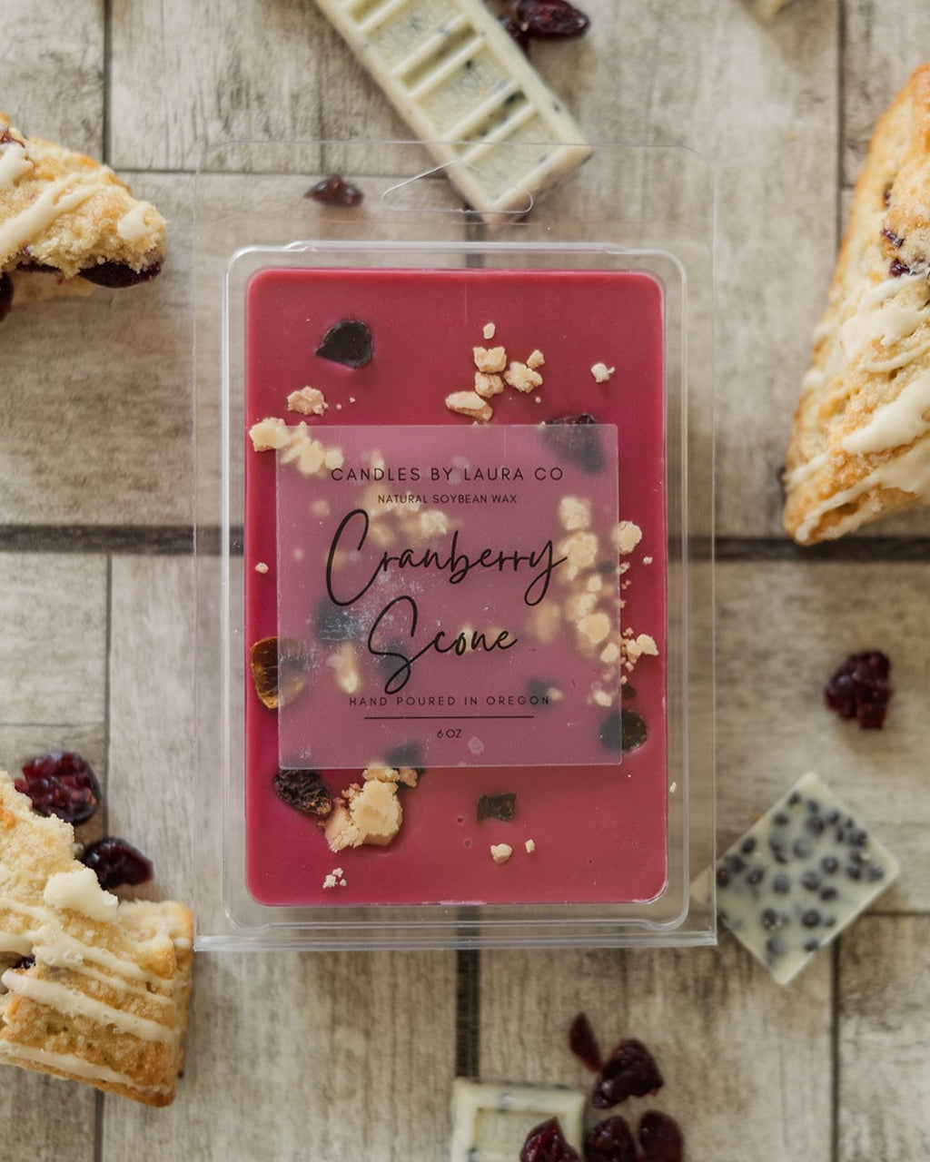Cranberry Scone 6 oz Soy Wax Melt