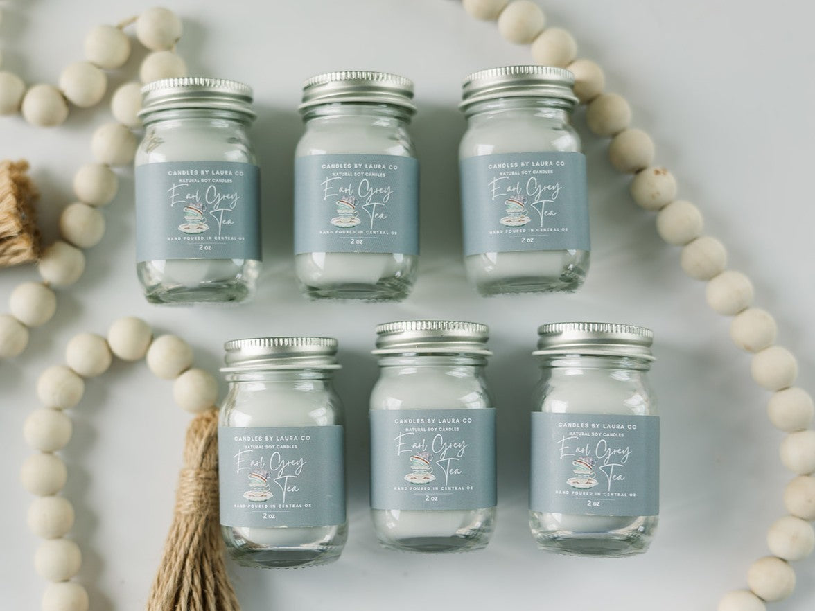 Clearance 2 oz Mini Mason (set of 6)