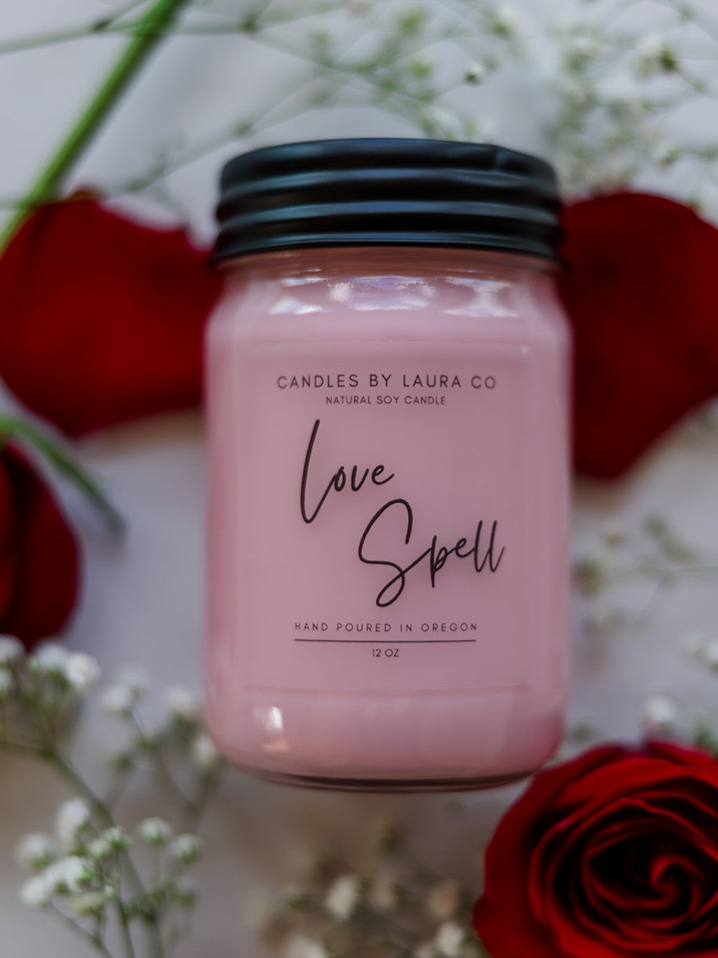 Love Spell Soy Jar Candle