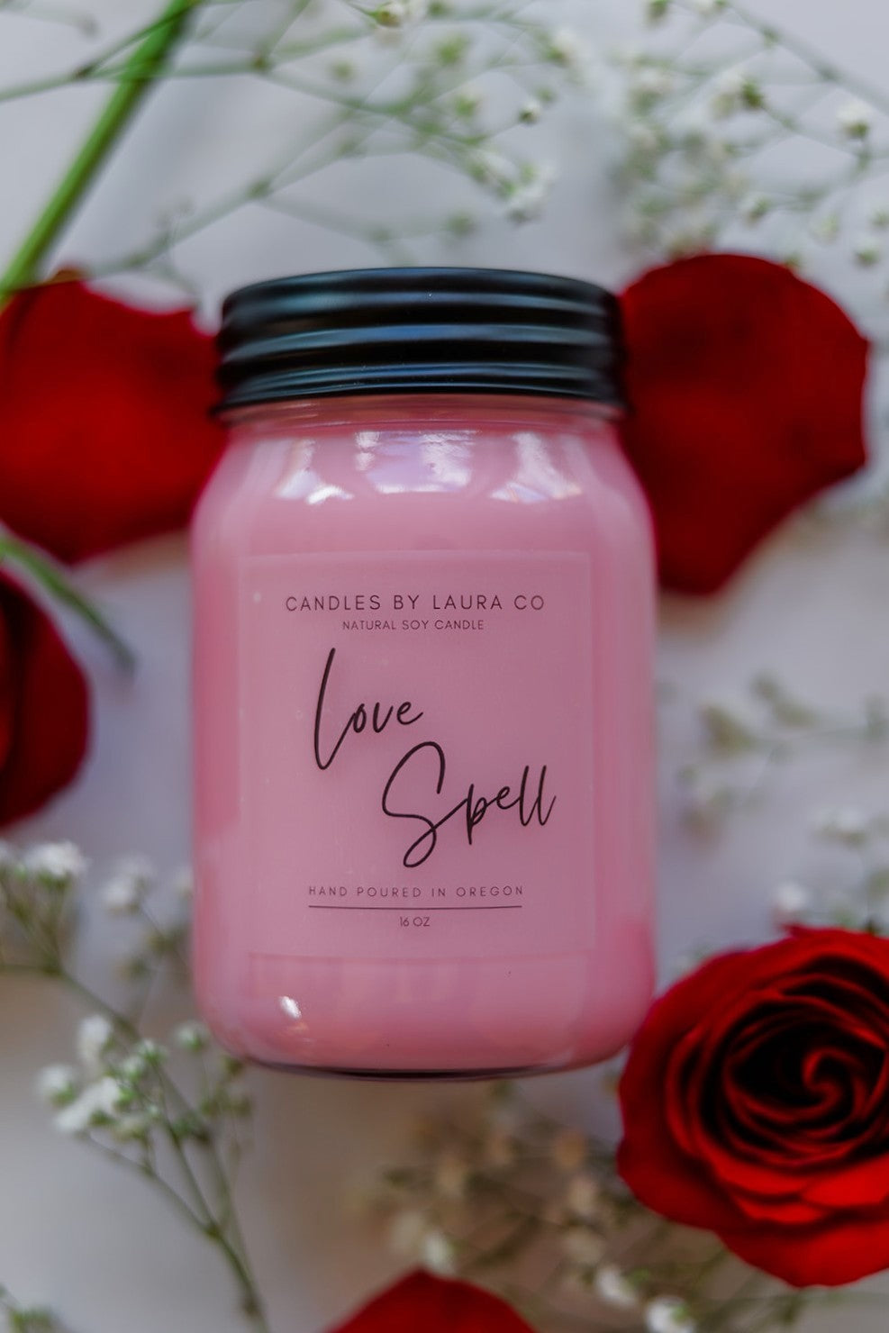 Love Spell Soy Jar Candle
