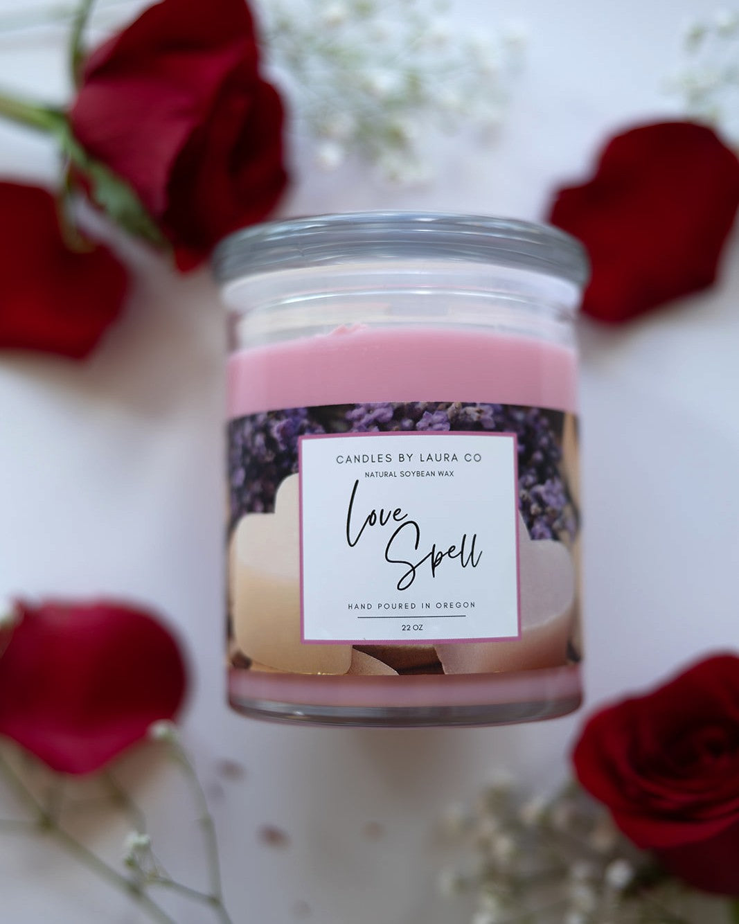 Love Spell Soy Jar Candle