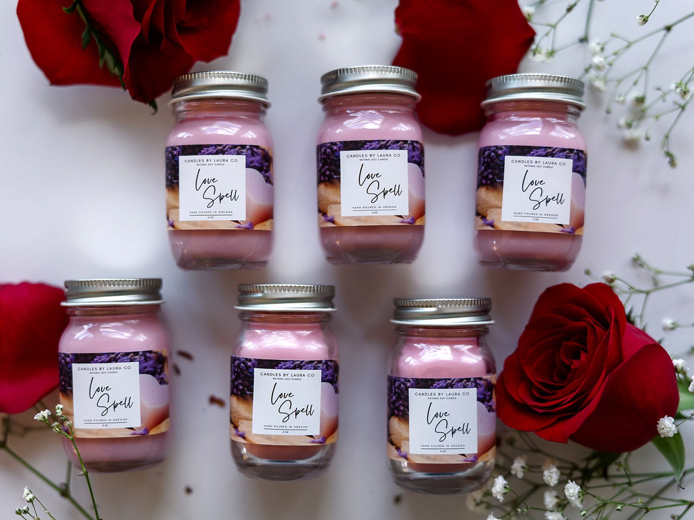 Love Spell Soy Jar Candle