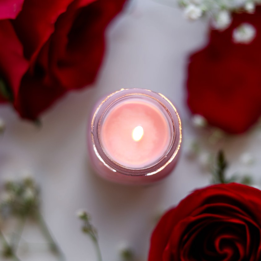 Love Spell 2 oz Mini Mason Candles – Set of 6