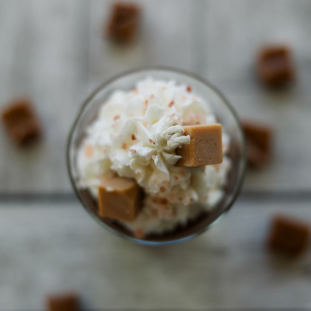 Salted Caramel Truffle Dessert Candle
