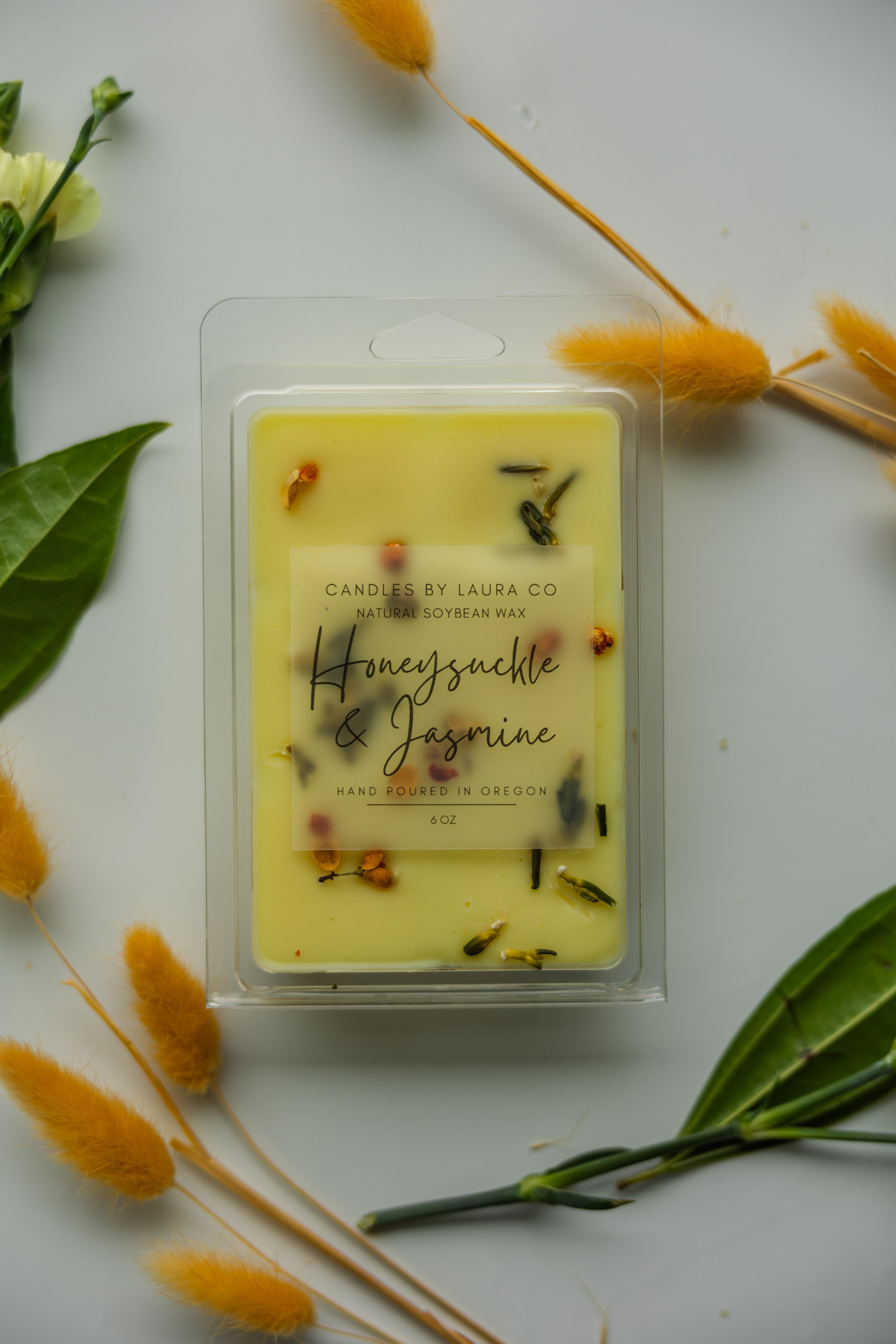 Honeysuckle and Jasmine Soy Jar Candle