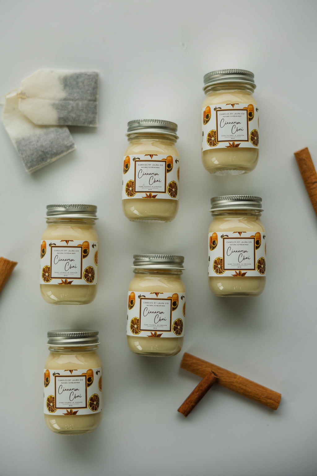 Cinnamon Chai Mini Mason Set of 6