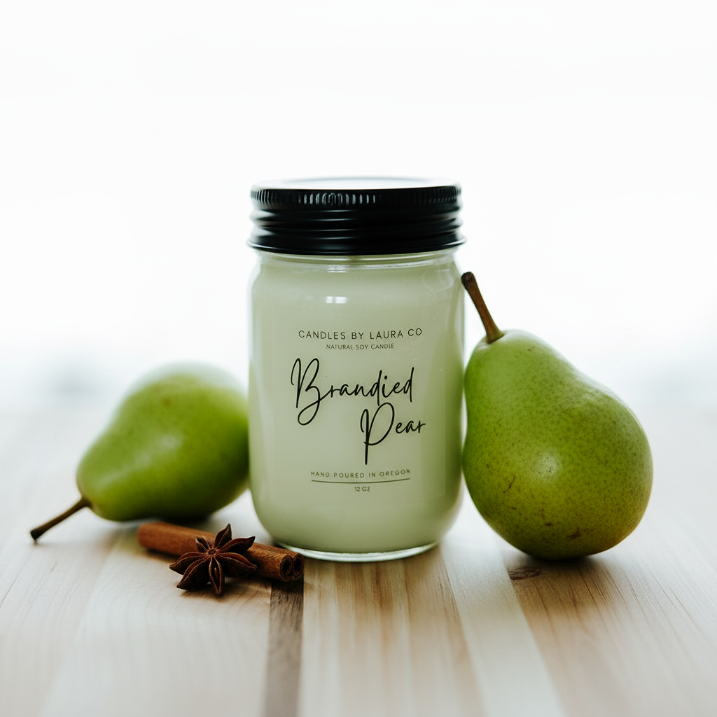 Brandied Pear Soy Candle