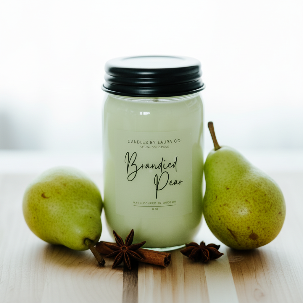 Brandied Pear Soy Candle