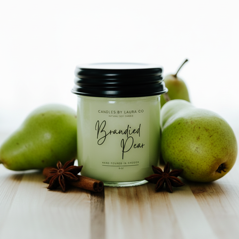 Brandied Pear Soy Candle