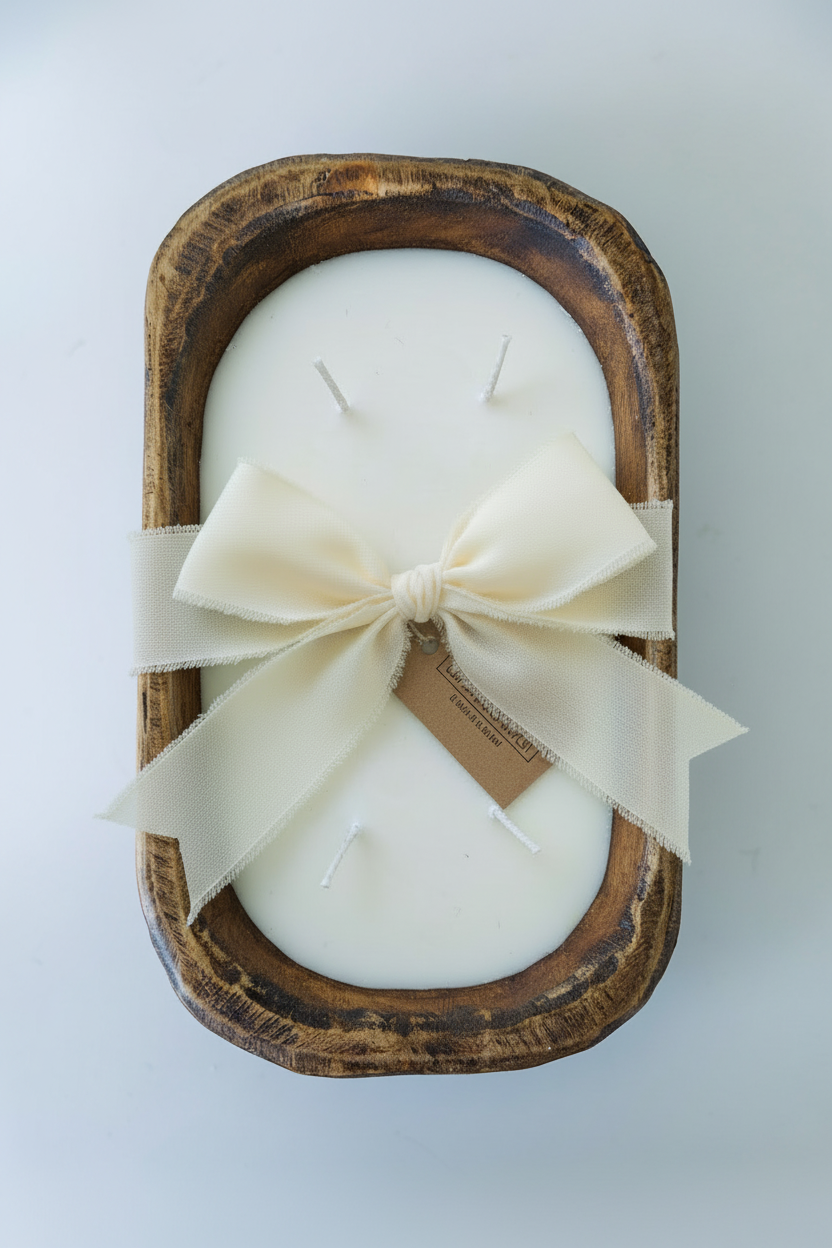 Hand-Poured Everyday Dough Bowl Candle