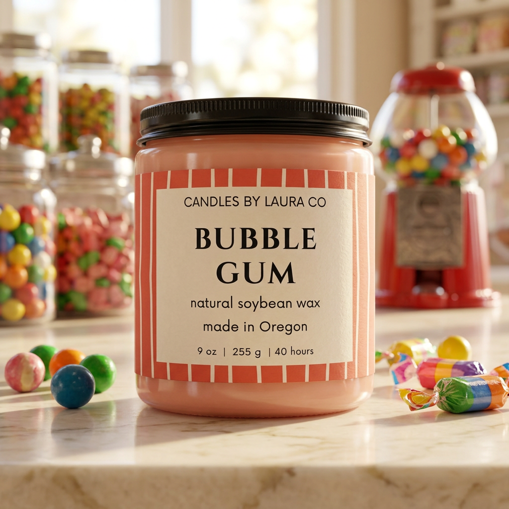 Old Fashioned Candy Shoppe 9 oz Soy Candles